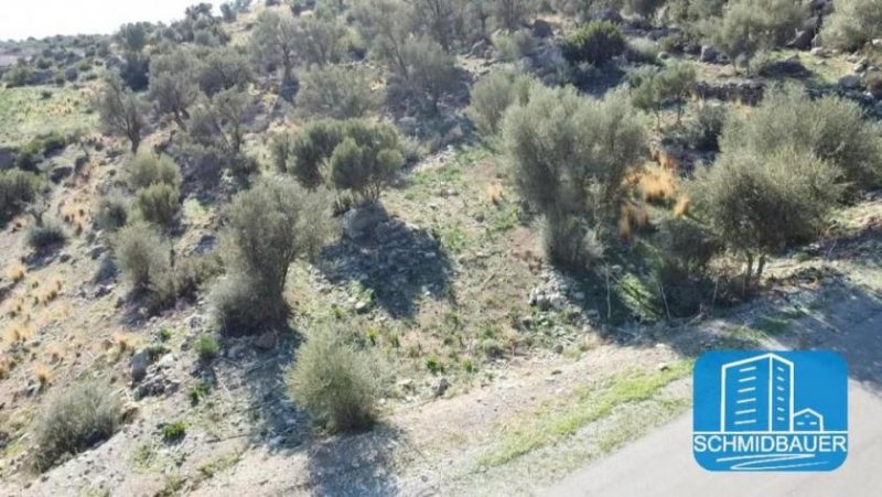 Agios Georgios bei Agia Galini Kreta, Agios Georgios: Fantastisches Grundstück mit Baugenehmigung für ein Haus mit Gästehaus und Swimmingpool Grundstück